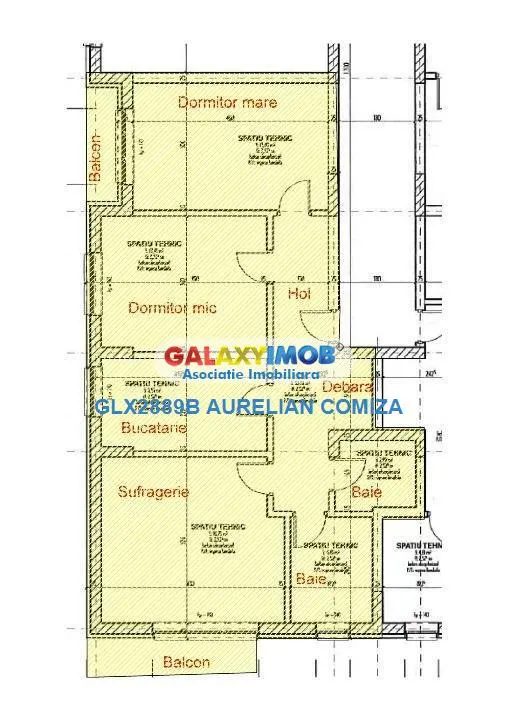 Apartament 3 camere Metalurgiei Park/centrala/AC - foto 11