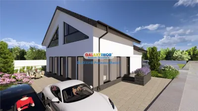 Vanzare vile individuale Premium situate in apropriere de Str Parfumul - Bragadiru