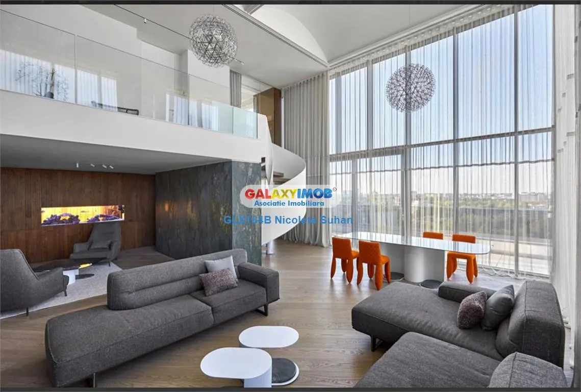 PenthouseTip Duplex 436 mp-5 camere LUX  Floreasca-Barbu Vacarescu Ved - foto 1