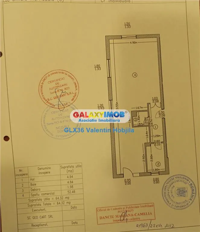 Vanzare spatiu comercial cu chiriasi parter Baneasa Greenfield - foto 1