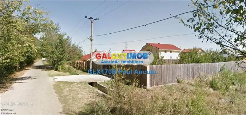 Teren Balotesti vedere Lac si Padure str Broscari  1225 mp - foto 1