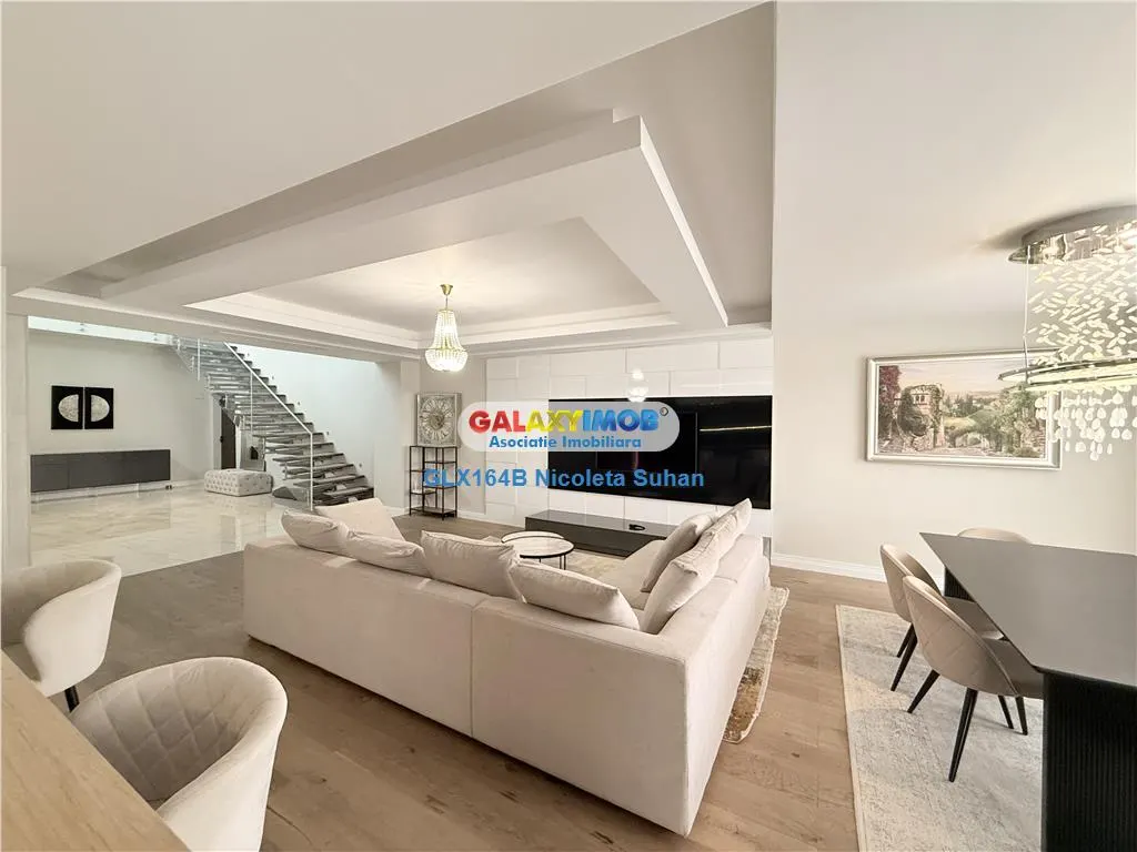 PENTHOUSE 5 CAMERE -460 MP DE LUX HERASTRAU VEDERE LIBERA - foto 2