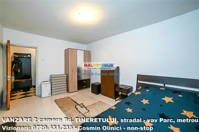 Vanzare 2 camere Bd. Tineretului - stradal - vav de parc, langa metrou - foto 3