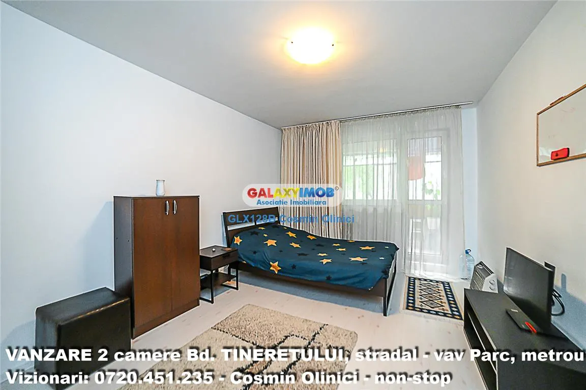Vanzare 2 camere Bd. Tineretului - stradal - vav de parc, langa metrou - foto 1