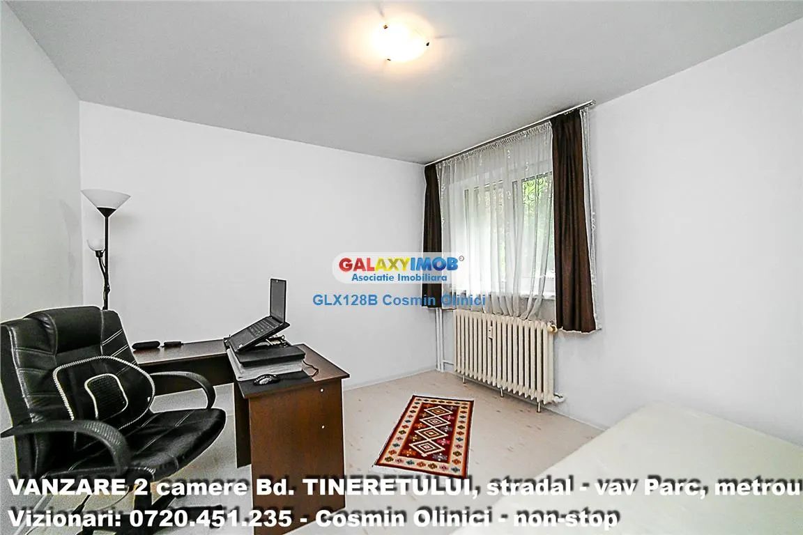 Vanzare 2 camere Bd. Tineretului - stradal - vav de parc, langa metrou - foto 5