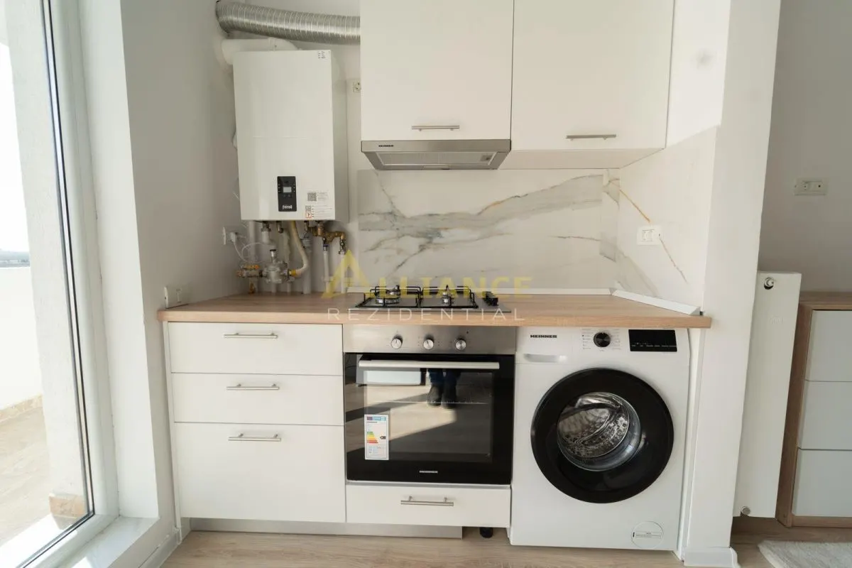Apartament 2 camere tip studio mobilat si utilat - foto 6
