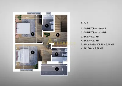 Casa Tip Duplex P+1, Strada Astrelor  - foto 15