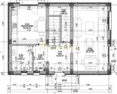 Vila individuala, 4 camere, 3 baie, curte 210mp - foto 5