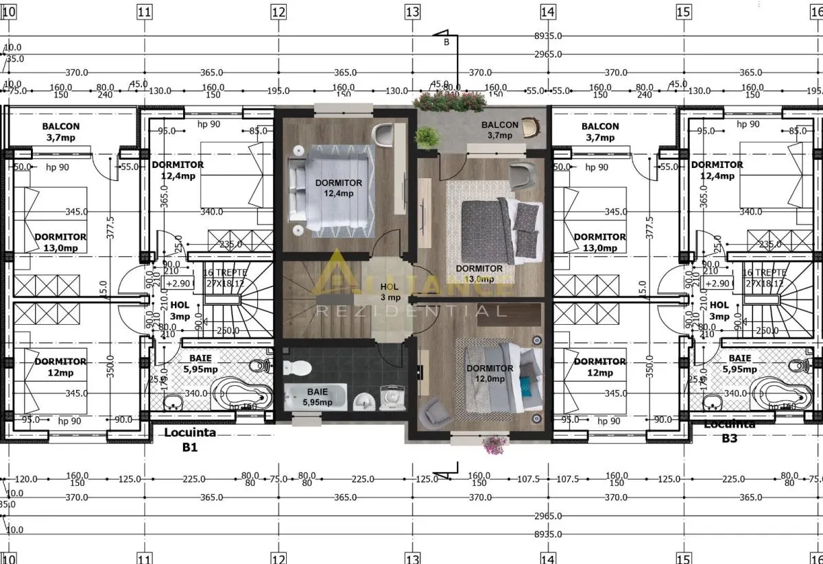 Vila noua 4 camere Popesti || pod izolat || curte proprie || parcare inclusa - foto 18