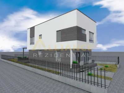 Casa individuala P+1E - 4 camere 3 bai + dressing - teren 1490mp - Berceni