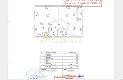 Brancoveanu/Ap 3 cam-centrala proprie mobilat - foto 20