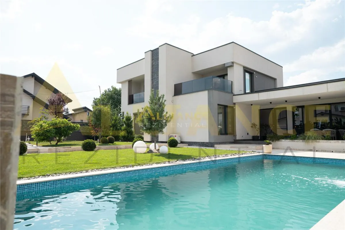 Vila Impresionanta cu Piscina Privata si Gradina de 850 mp in Comuna Berceni - foto 1