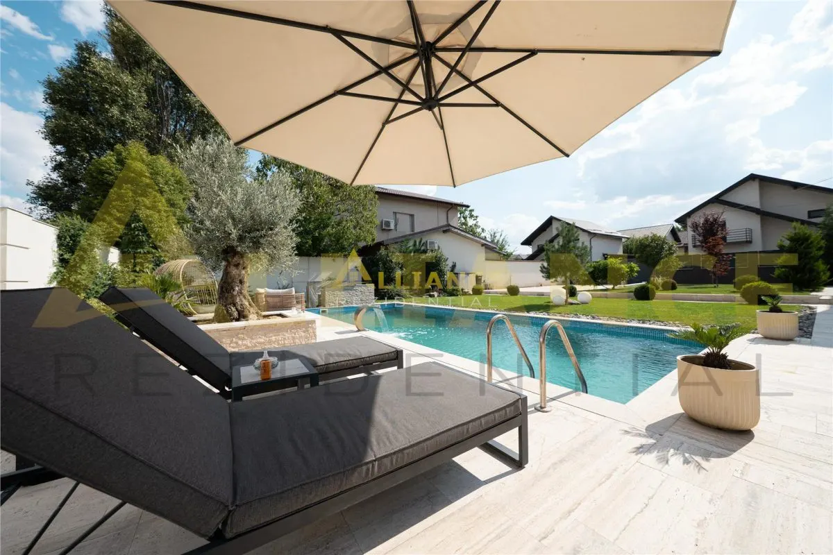 Vila Impresionanta cu Piscina Privata si Gradina de 850 mp in Comuna Berceni - foto 13