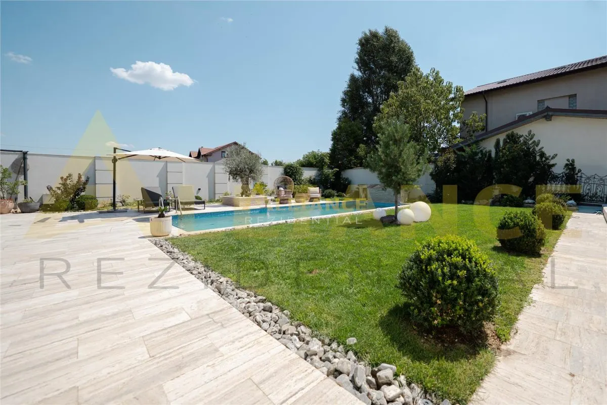 Vila Impresionanta cu Piscina Privata si Gradina de 850 mp in Comuna Berceni - foto 25