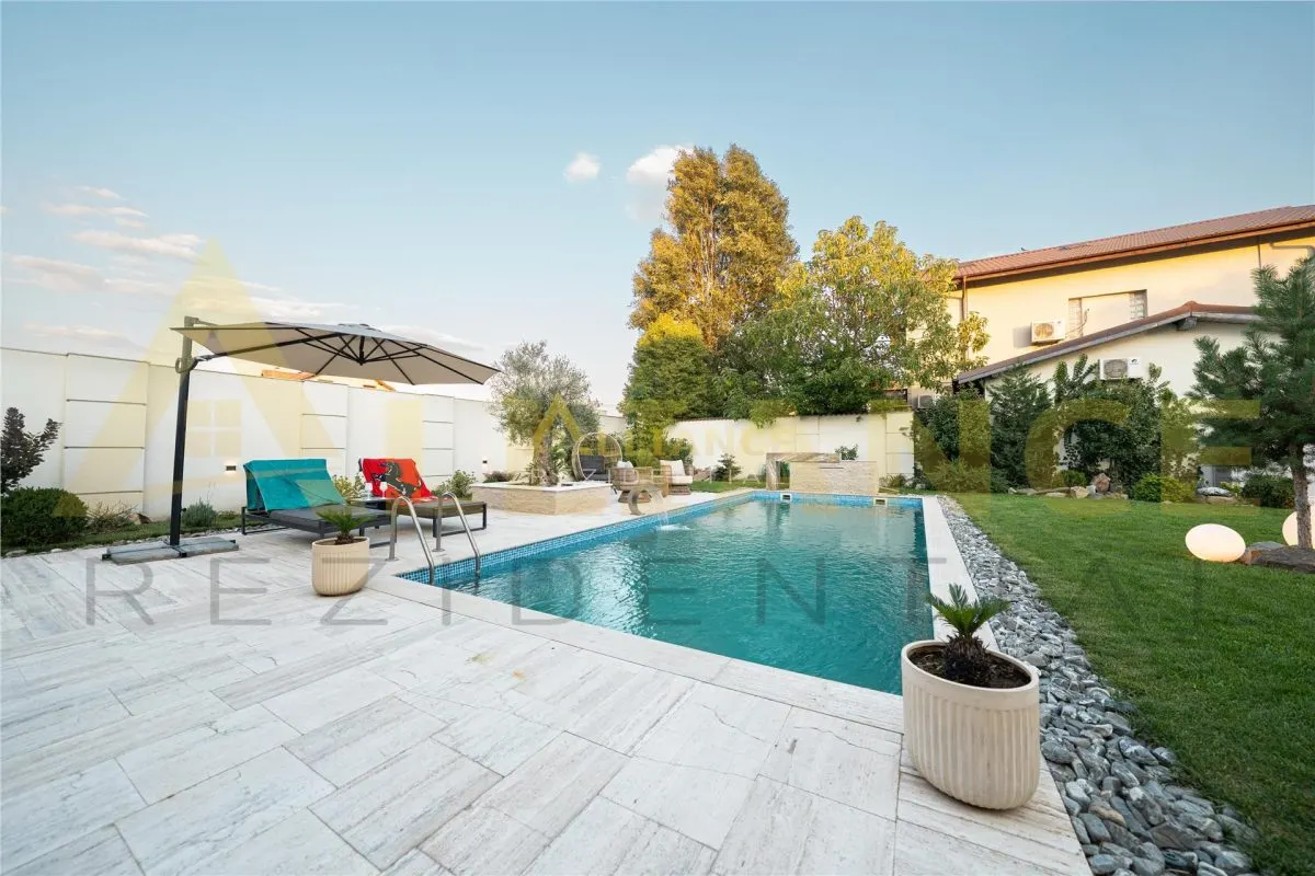 Vila Impresionanta cu Piscina Privata si Gradina de 850 mp in Comuna Berceni - foto 9