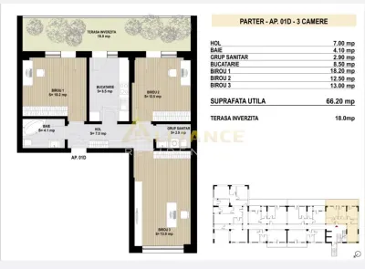 Apartament 3 camere Sector 4 Metalurgiei - Bucuresti