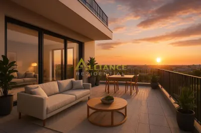 Apartament 2 camere 66 mp cu terasa 76 mp Campus Scolar - Popesti-Leordeni