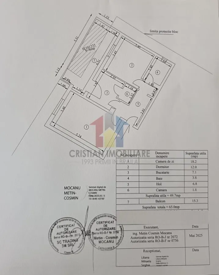 PARTER cu extindere ap 2camere Decomandat 65 mp Calarasi 4 - foto 10