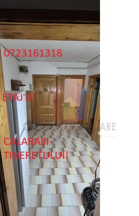 Super zona! Ap 2 cam  55mp confort 1 Decomandat Calarasi-Tineretului etaj 3 - foto 1