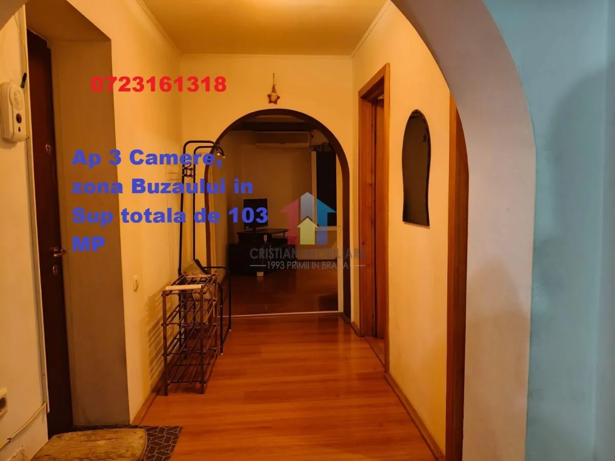 Imens 103mp 3 cam decomandat bloc cu lift Buzaului - foto 1
