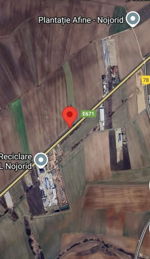 Teren intravilan cu iesire la DN 79,Nojorid,Oradea,Bihor - foto 2