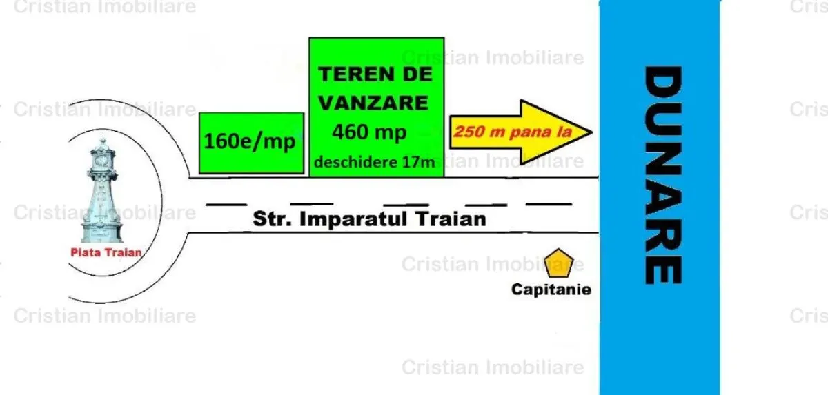 , Teren Pozitie Excelenta! ! S.totala 460 mp - foto 1