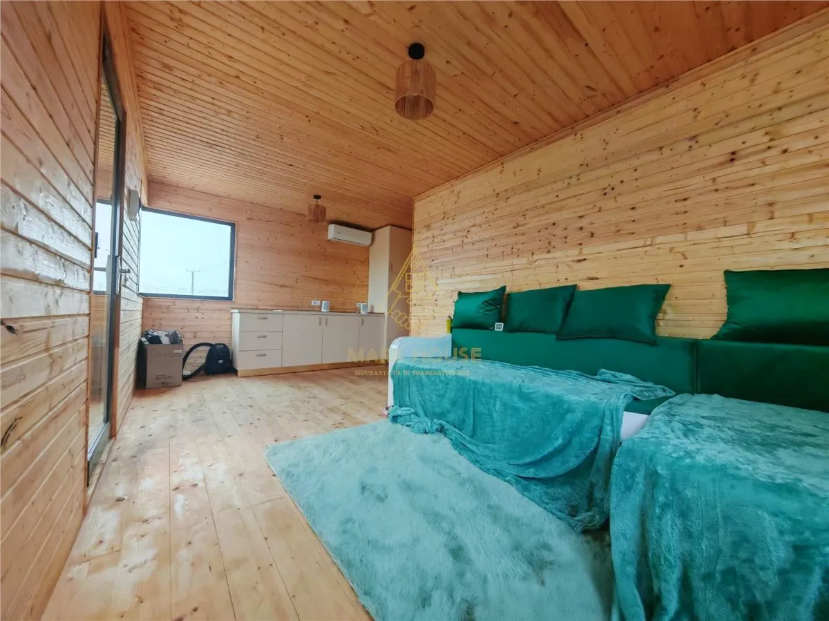 Teren 1165 mp + Cabana de vanzare in Garleni – aproape de natura - foto 8