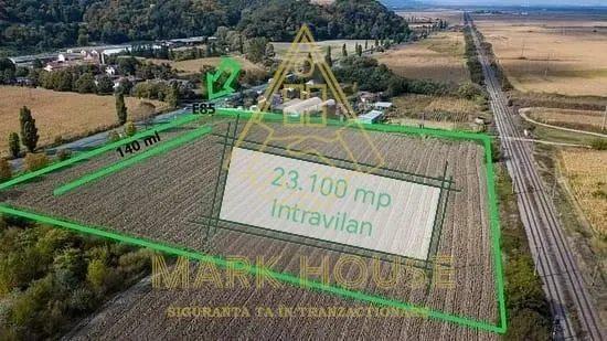 Teren intravilan de vânzare – poziție excelentă, Str. Milcov - foto 1