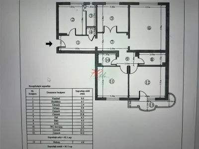 Vanzare apartament 4 camere Doamna ghica - Bucuresti
