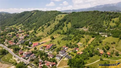 FILM!View superb catre munti,teren pretabil constructie Hotel,4.400 mp, Moieciu de Jos, Bran - foto 19