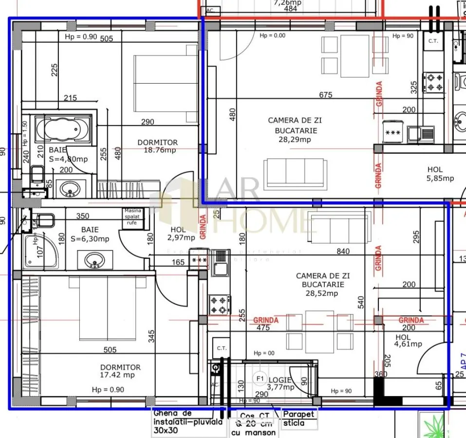 Vanzare apartament 3 camere, 2 locuri de parcare, bloc nou, Ploiesti, Albert - foto 13