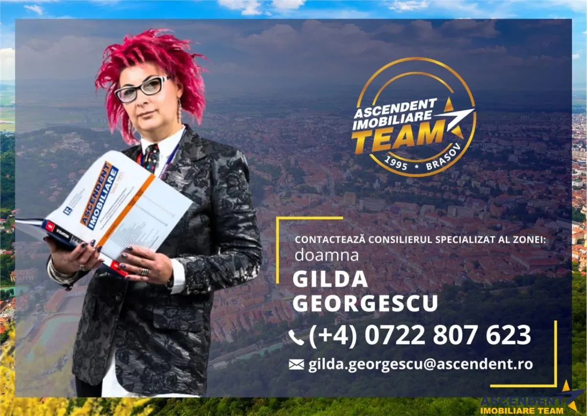 Pe incantare florala, casa cu 5 camere, curte individuala - Central, Brasov - foto 19