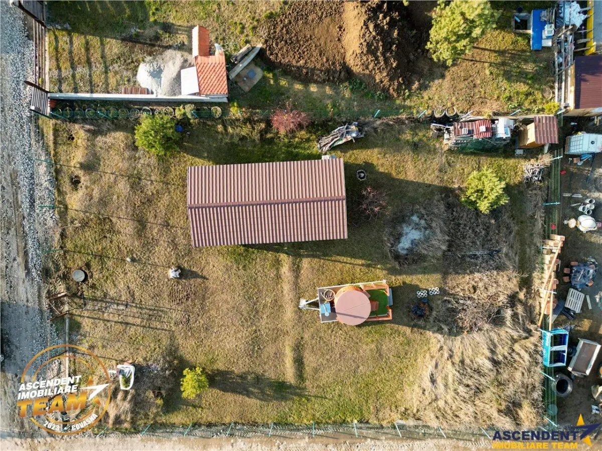 Teren intravilan 520 mp cu casuta din lemn,zona linistita,aproape de oras,Sancraiu,Covasna - foto 6