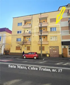 Centru | Apartament cu 3 camere + garaj | Calea Traian - Satu Mare