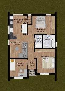 Casa Noua cu 3 camere | Padurea Noroieni - foto 4