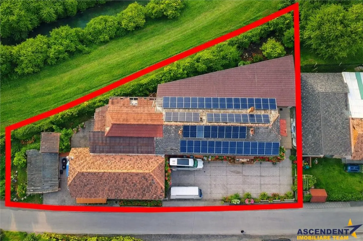 Unitate de productie 840 mp,panouri fotovoltaice,trifazic,birouri,teren 728 mp, Acatari, Mures. - foto 1