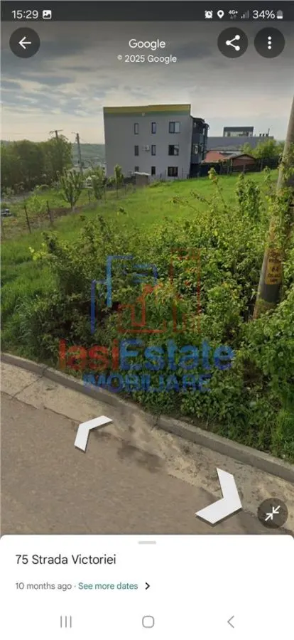 Valea Lupului str Victorie colt cu Str Soarelui TEREN 603mp intravilan - foto 3