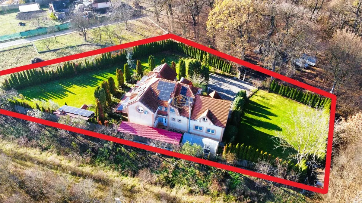 VIDEO | Domeniu privat la Padurea Noroieni | Vila D + P + M cu 9 camere | Curte, foisor, jacuzzi - foto 4