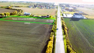 Teren intravilan - 8.000 mp in Botiz | Acces din Drum European - foto 9
