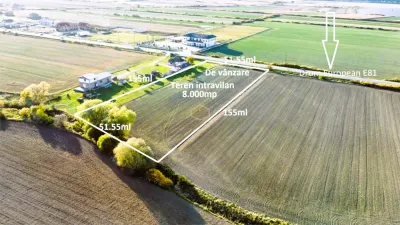 Teren intravilan - 8.000 mp in Botiz | Acces din Drum European - foto 10