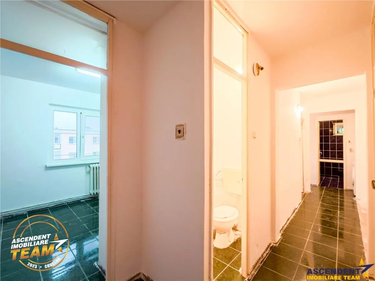 3D!Apartament 3 camere,decomandat,65 mp,zona linstita, Lenin, Sfantu Gheorghe - foto 9