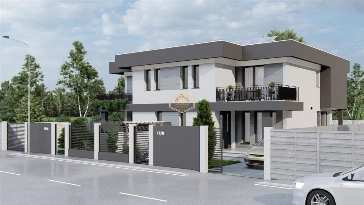 Duplex cu 4 camere | Confort eficienta energetica | Curte pavata - foto 1