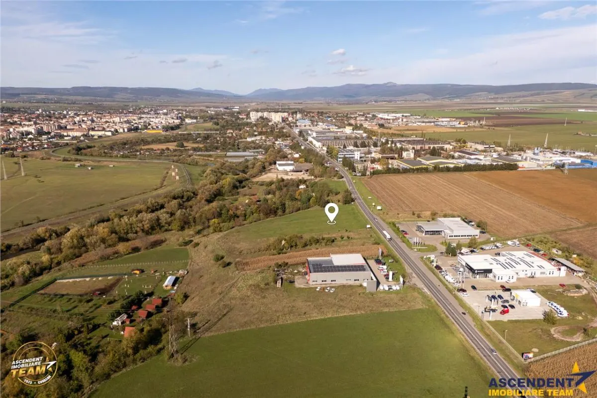 FILM! Teren intravilan industrial, deschidere la DN, Sfantu Gheorghe, Covasna - foto 5