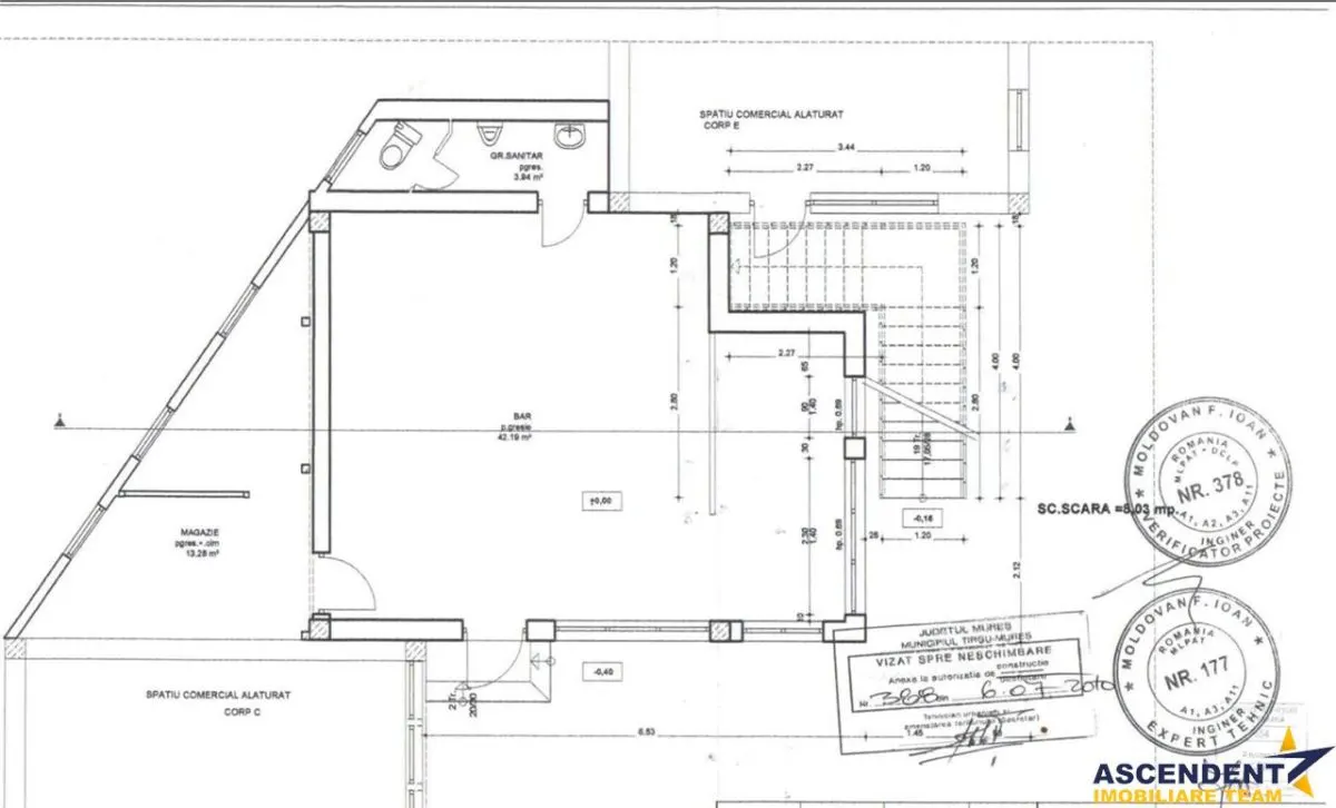 Vanzare/schimb:Afacere la cheie:Spatiu comercial cu istoric valoros, Tudor, Targu Mures - foto 12