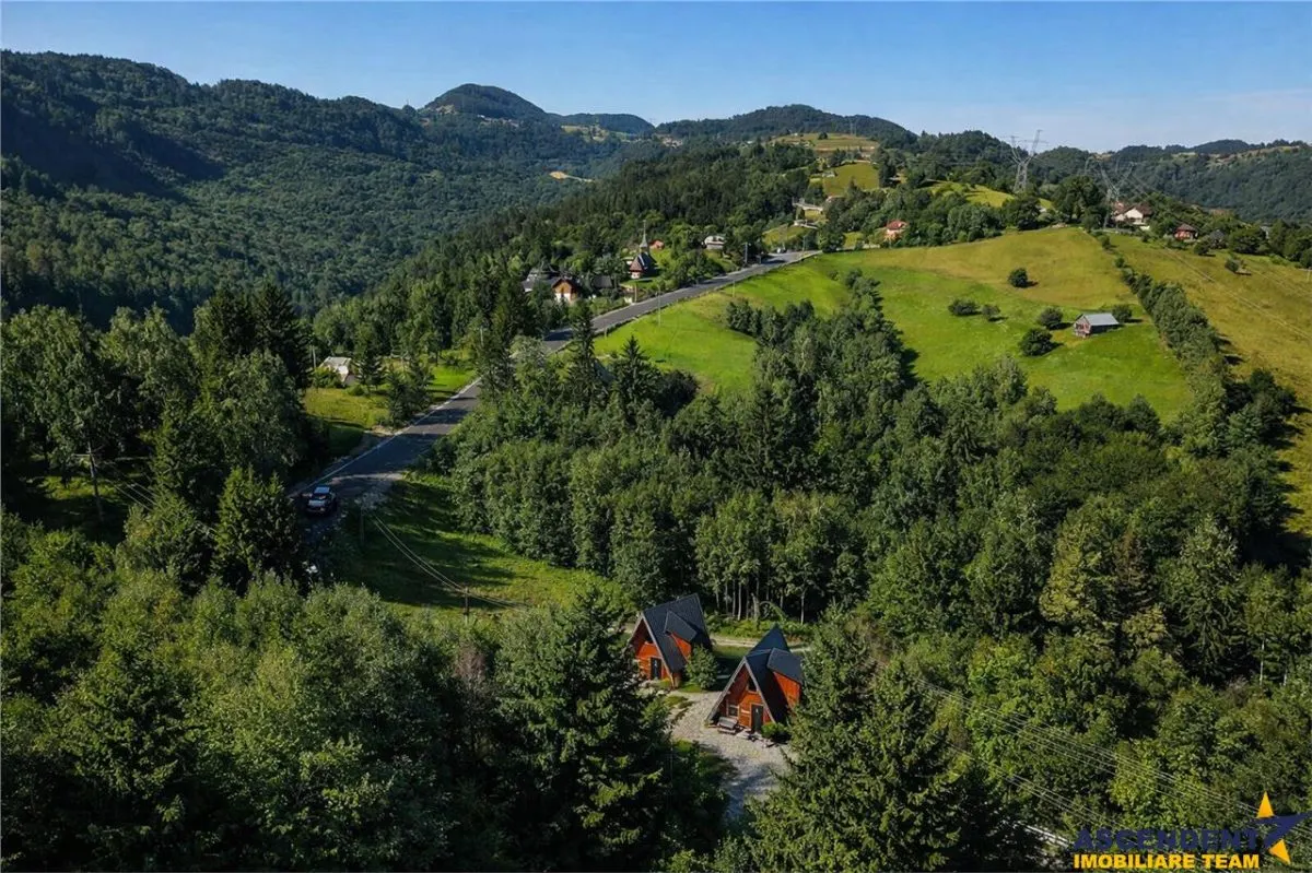 Eleganta,echipata casa A Frame,1.200 mp teren,deschidere Piatra Craiului,Moieciu, Brasov - foto 6