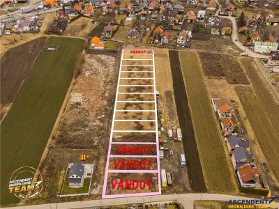 FILM! Terenuri intravilane de 680mp de vanzare, cu utilitati, Targu Secuiesc - foto 4