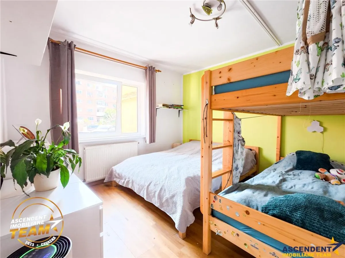 FILM& 3D!Apartament decomandat,3 camere,rezidential/servicii,Central,Sfantu Gheorghe. - foto 11