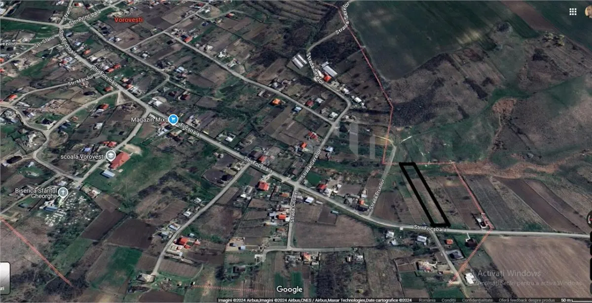 Vorovesti teren 3000mp intravilan - foto 1