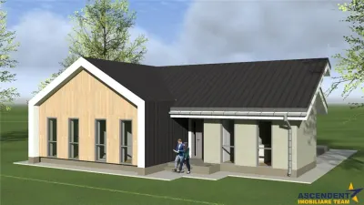 Rezidenta moderna, la cheie, 520 mp teren, Harman, Brasov. - foto 3