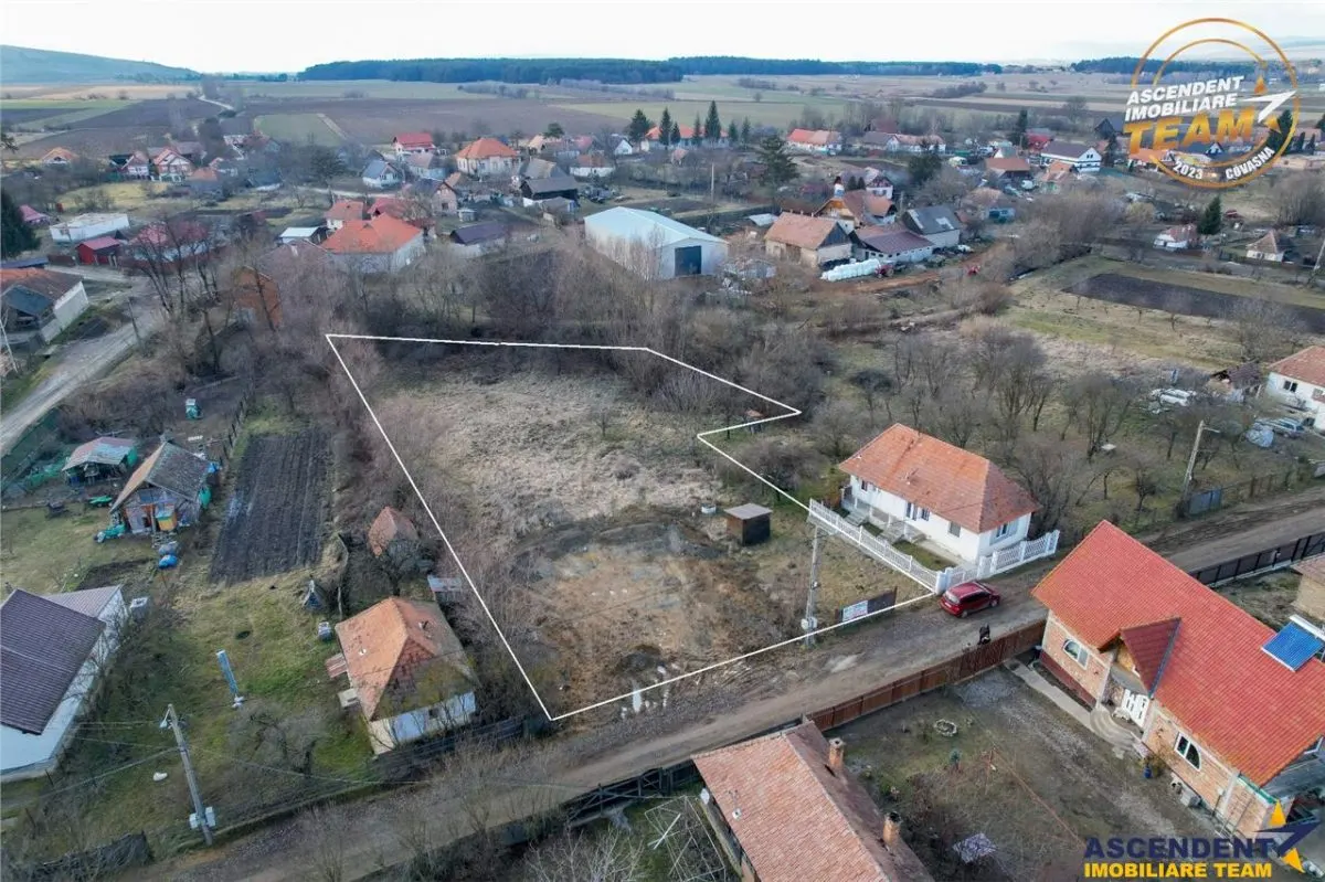 Teren intravilan, pe 2.213 mp, in Aninoasa, Covasna - foto 2